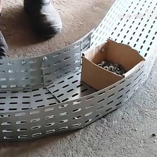 Hot Dip Galvanized 45/90 Deg Bend Perforated Cable Trays