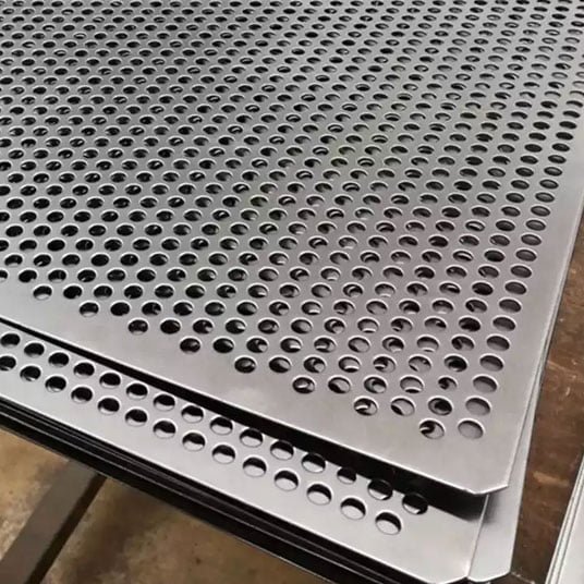 Round Hole Perforated Sheets